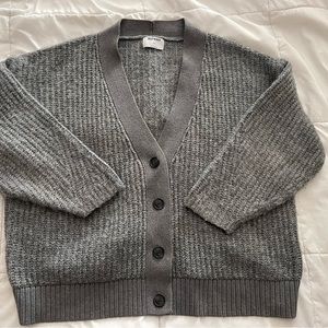 Old Navy Gray Cárdigan Women’s 2X